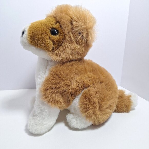 Corgi Collie Sheltie Plush Dog 9" Brown White Vintage Chosun - Picture 4 of 11